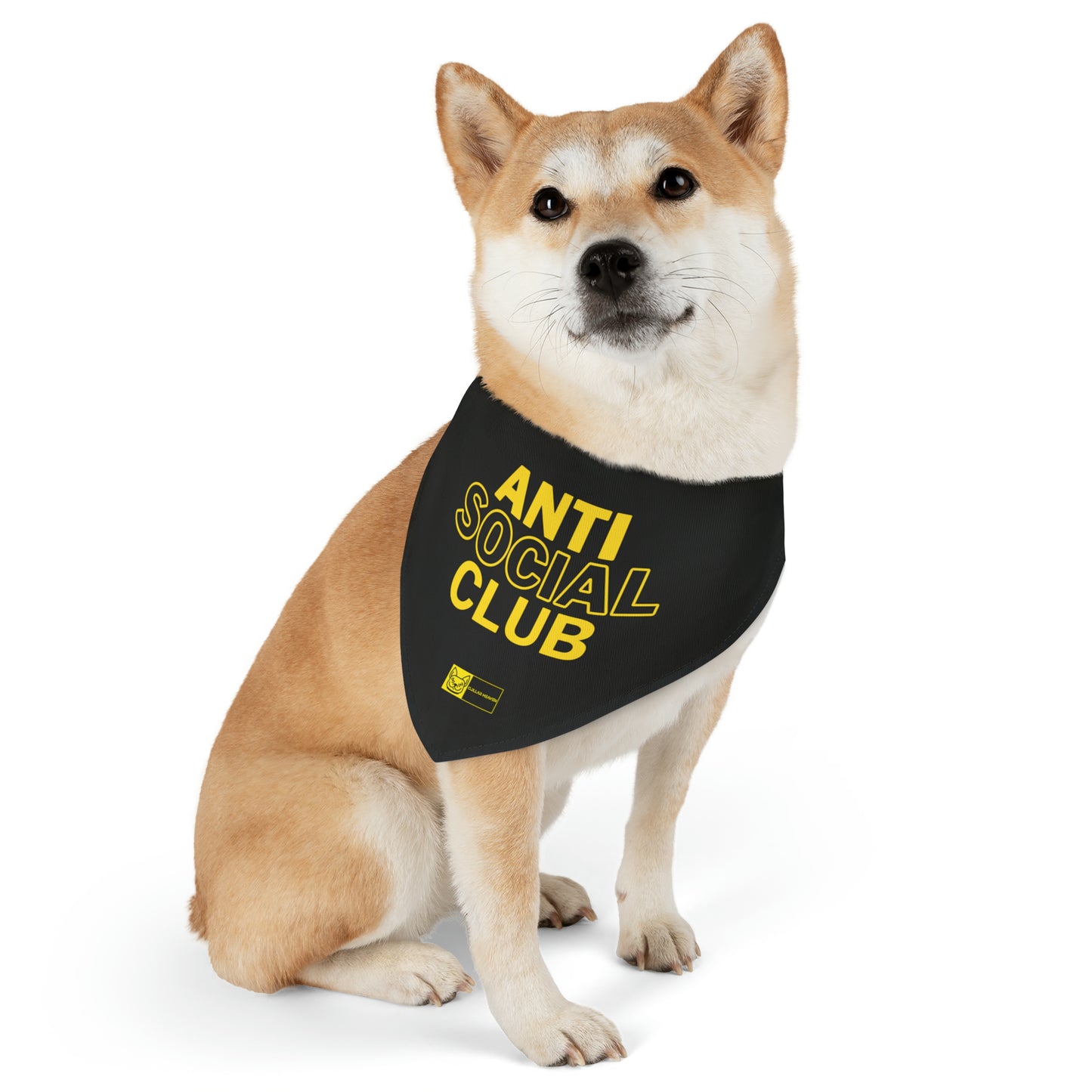 Anti Social Club Pet Bandana Collar