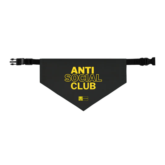 Anti Social Club Pet Bandana Collar